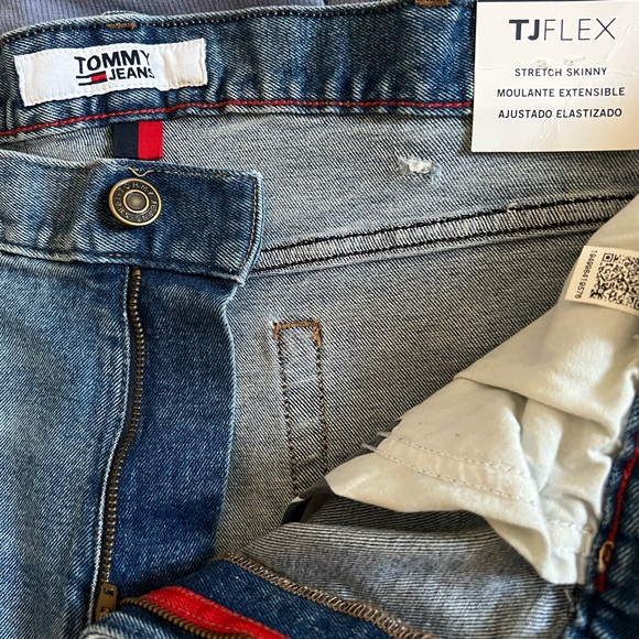 Tommy Hilfiger THFlex Blue Jeans US40x32 Skinny Stretch New - Picture 3 of 8